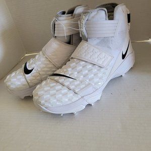 Mens Nike Force Savage Elite Football White Cleats Swoosh CK2824 19